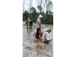 彭州市隆丰环保发电厂道路压浆2