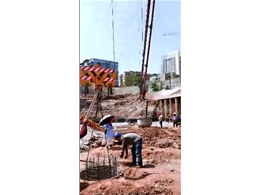 达州蓝润置地广场项目B地块桩基础工程2