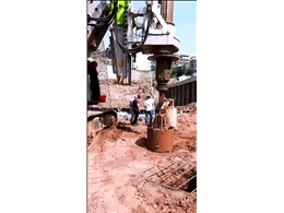 达州蓝润置地广场项目B地块桩基础工程1